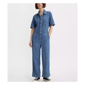 Levi's Short Sleeve Heritage Jumpsuit Size XS NWT Classic Form Flattering